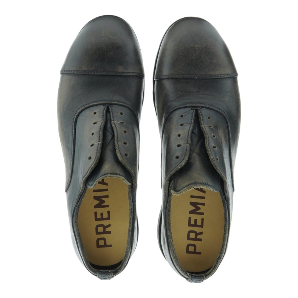 Bluchers Premiata Negros - Elegancia Italiana para Hombre | Gallery Carrile foto 2