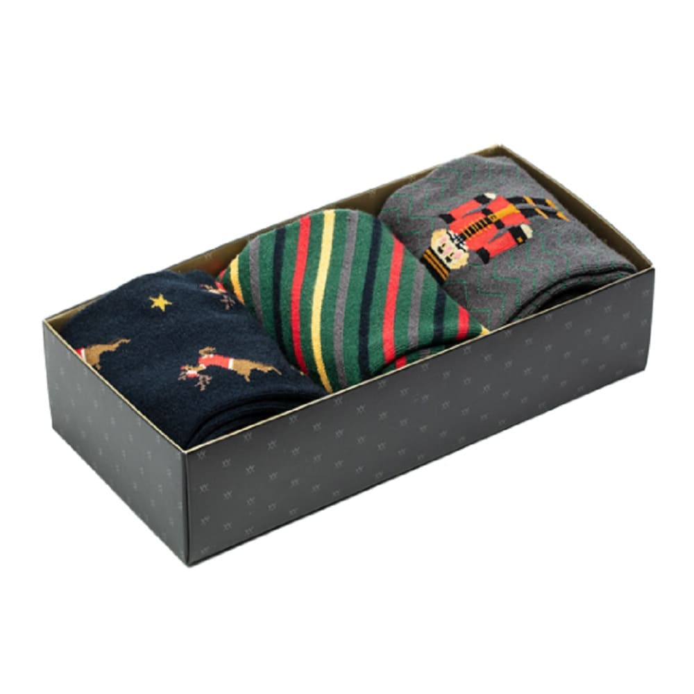 Pack Calcetines Caballero Navidad West Mister Present Gift Box