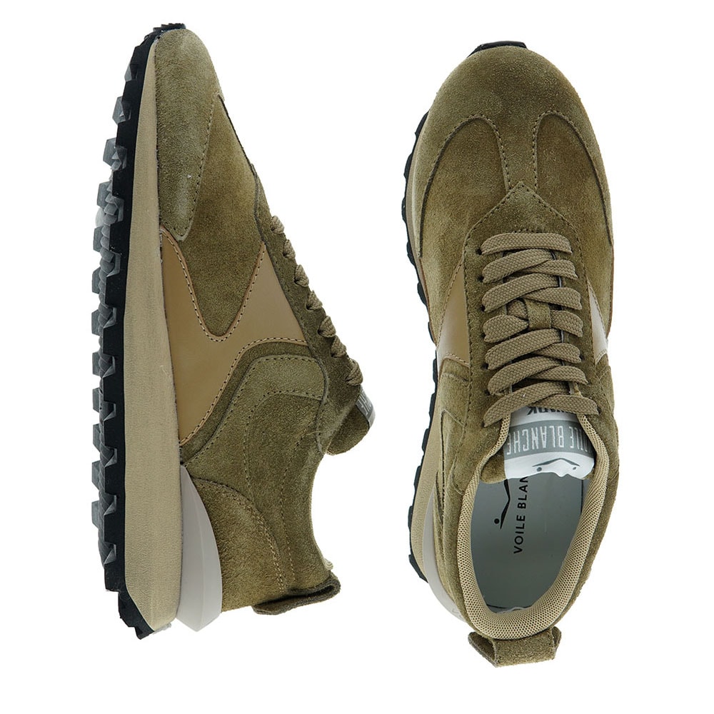 Snaekers piel vestir hombre Voile Blanche Qwark Hype Seude foto 2