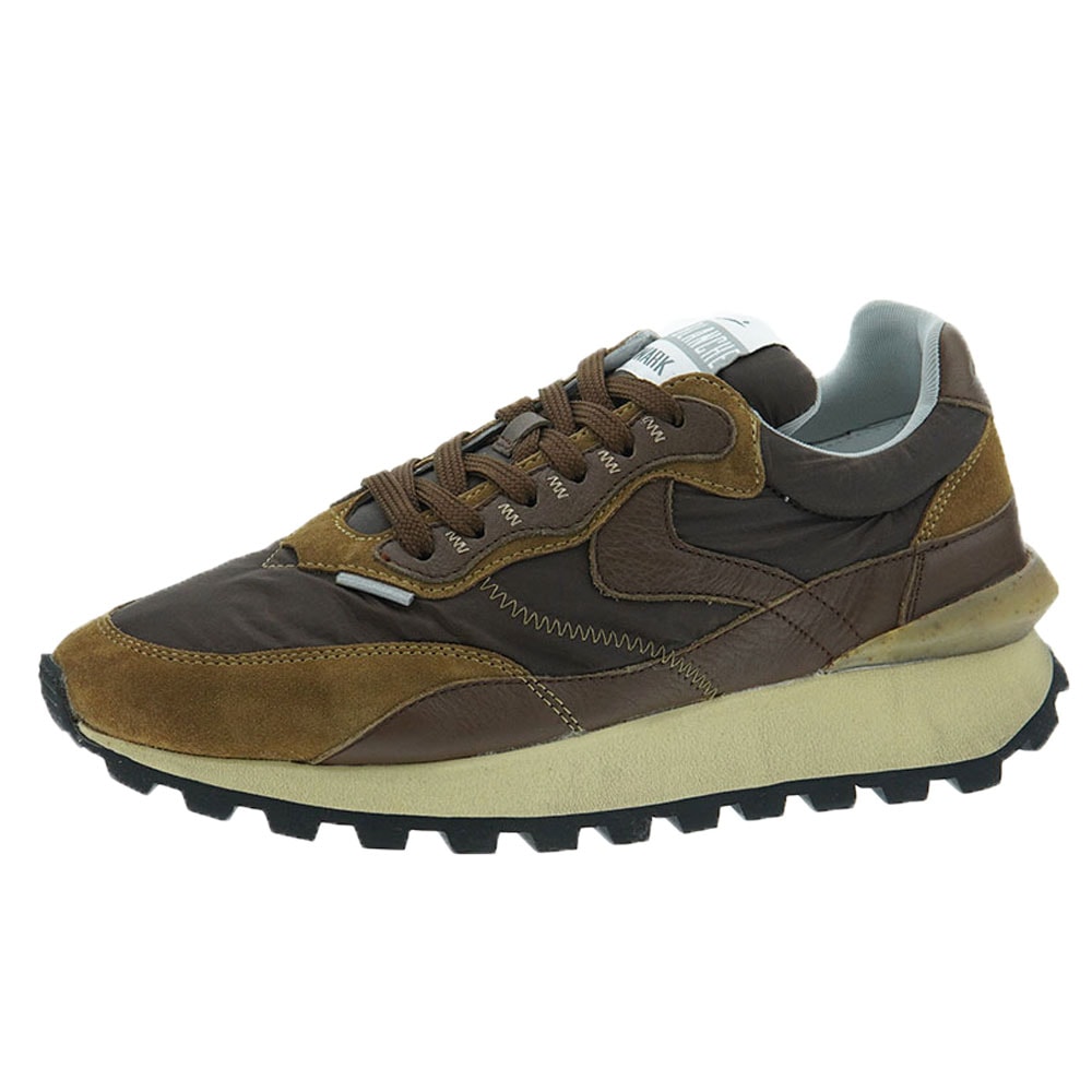 Snaekers piel vestir hombre Voile Blanche Qwark Hype Seude foto 3