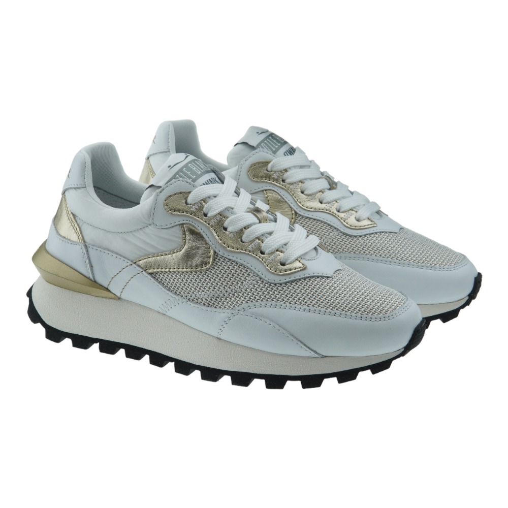 Zapatillas sneakers metalizadas mujer Voile Blanche Qwark Hype Women