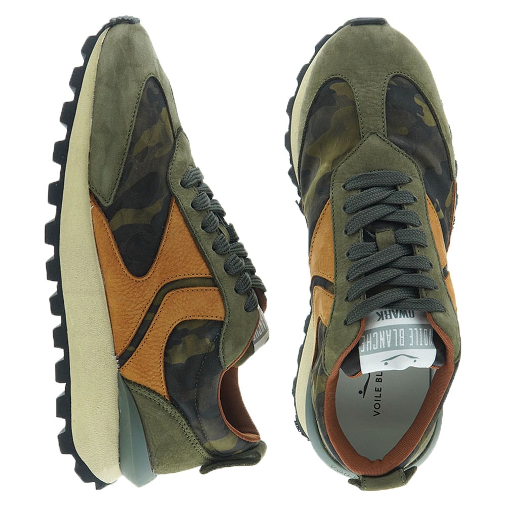 Sneakers caballero camuflaje cordones Voile Blanche Qwark Man foto 2