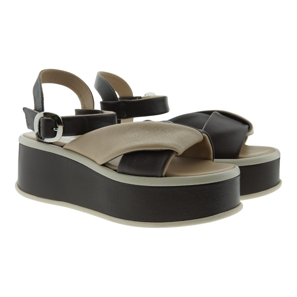 Sandalias Mujer Plataforma Bicolor Patrizia Bonfanti Ranya