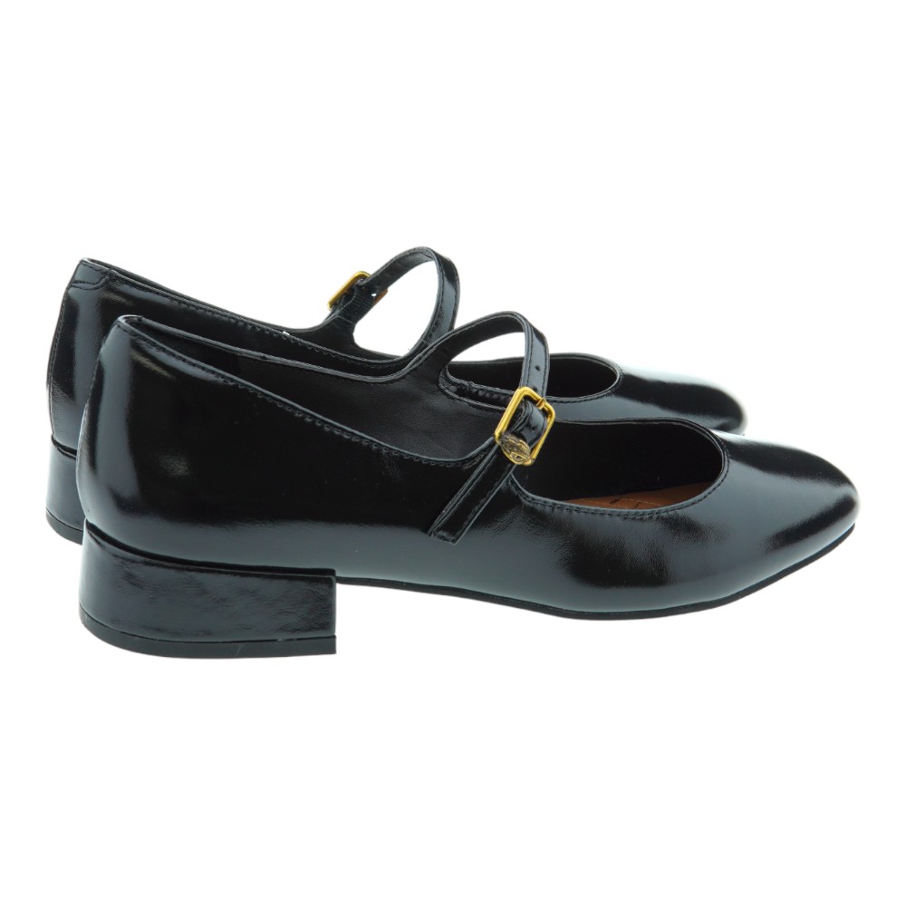 Zapatos Mary Jane Negros de Charol Kurt Geiger | Elegancia Clásica | GalleryCarrile foto 4