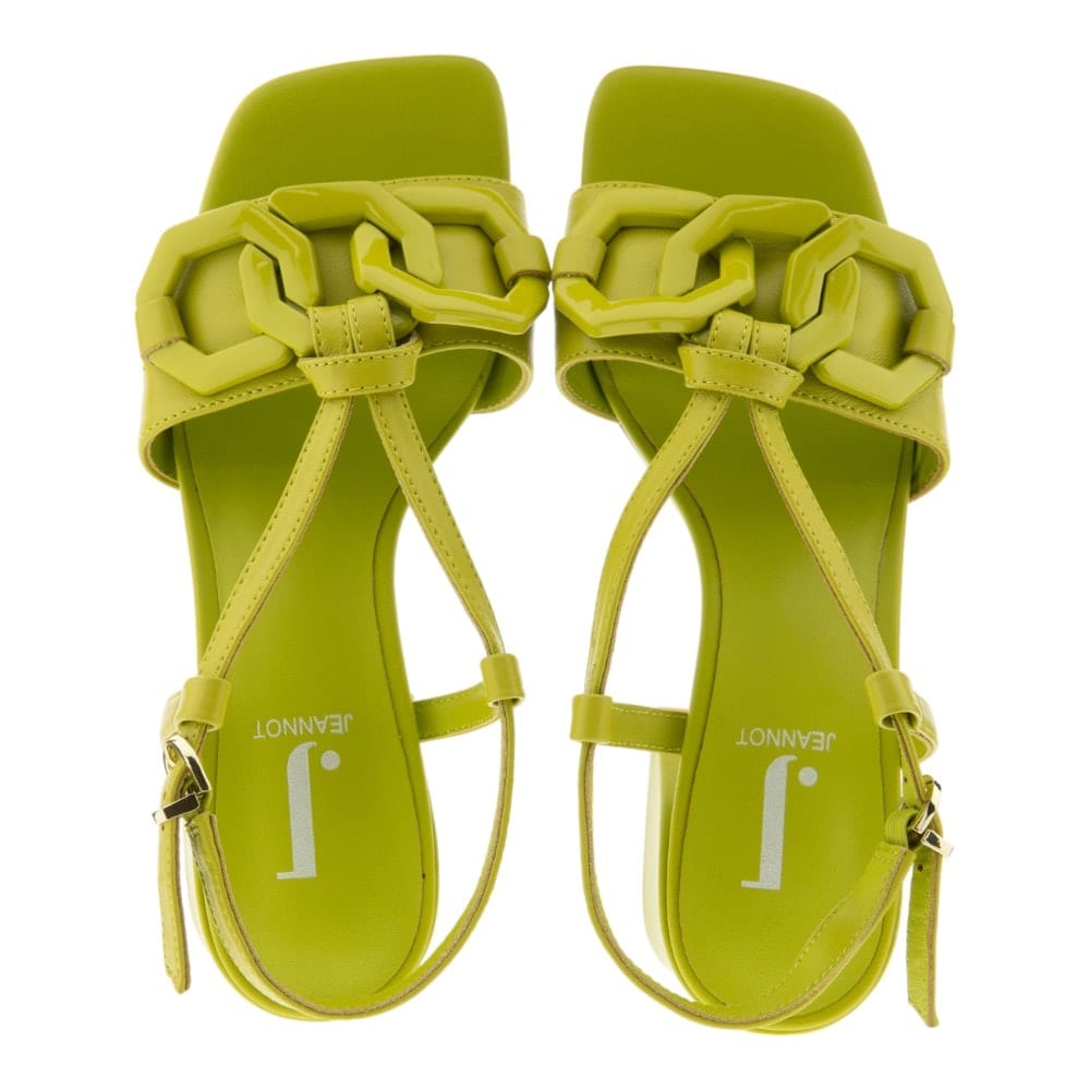 Explora las Sandalias Jeannot Verde Lima | Audacia y Estilo en Gallery Carrile foto 2