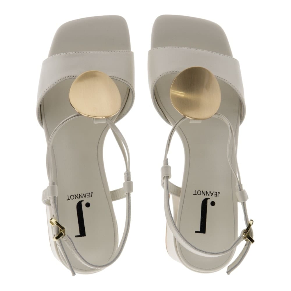 Exclusivas Sandalias Jeannot en Blanco: Elegancia y Tendencia en Tus Pies foto 2