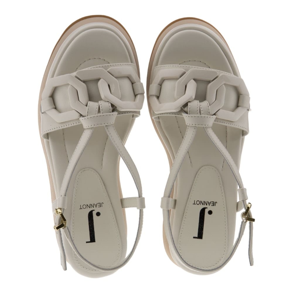 Sandalias Elegantes Jeannot Blanco - Compra en Gallery Carrile foto 2