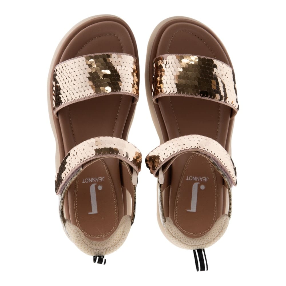 Sandalias Jeannot Nude con Textura de Serpiente - Exclusivas en Gallery Carrile foto 2