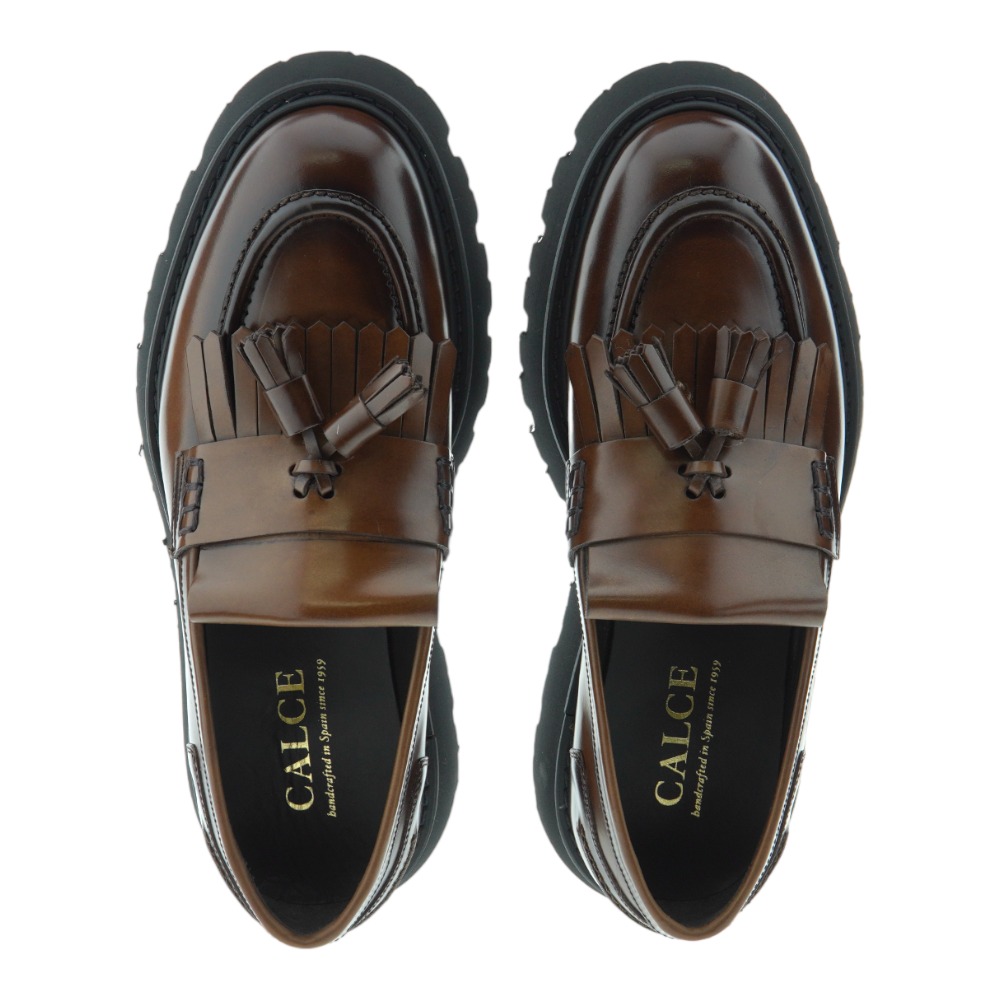 Zapato vestir piel ante suela track Calce X1754 foto 2