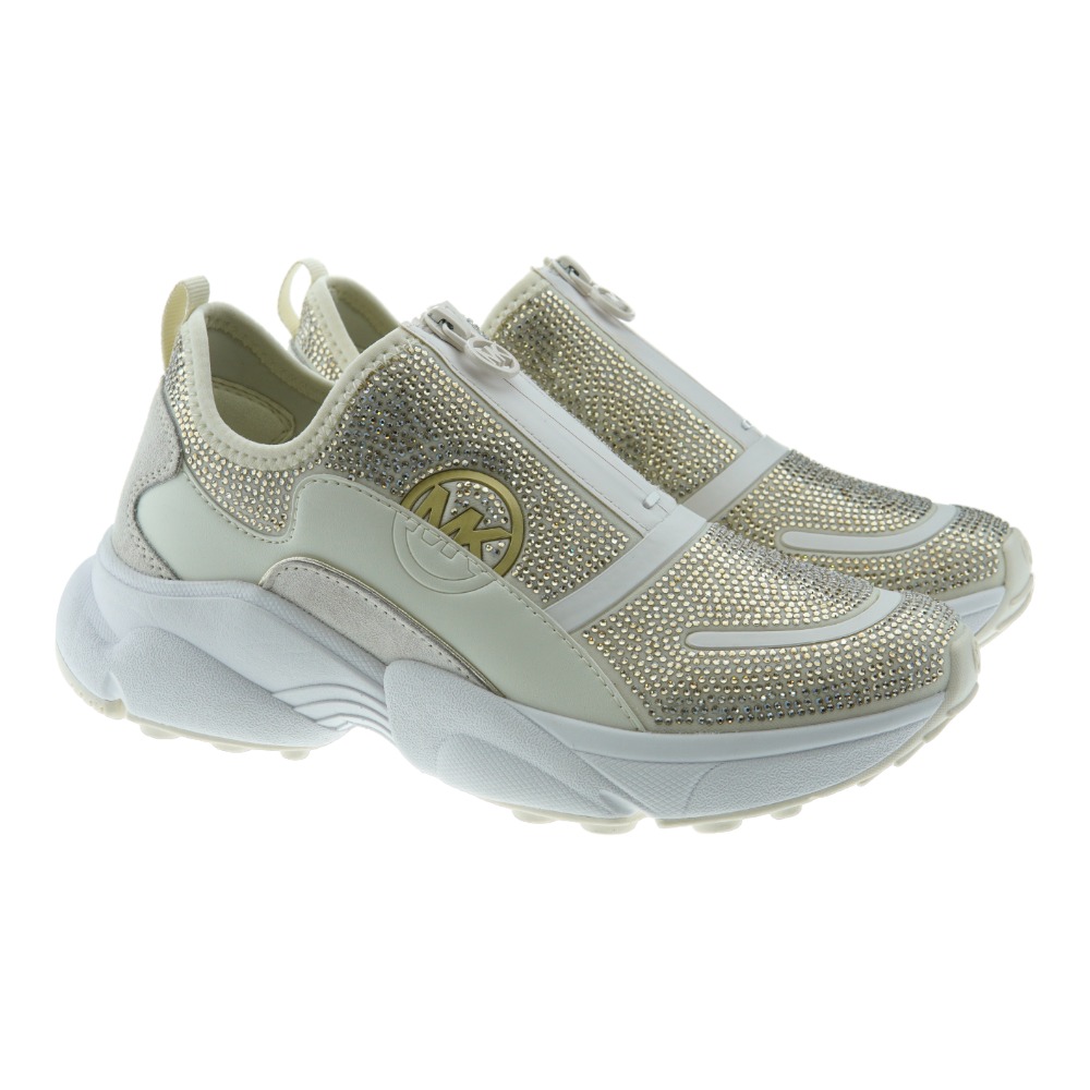 Sneakers mujer cremallera central logo michael Kors Sami Zip Traine