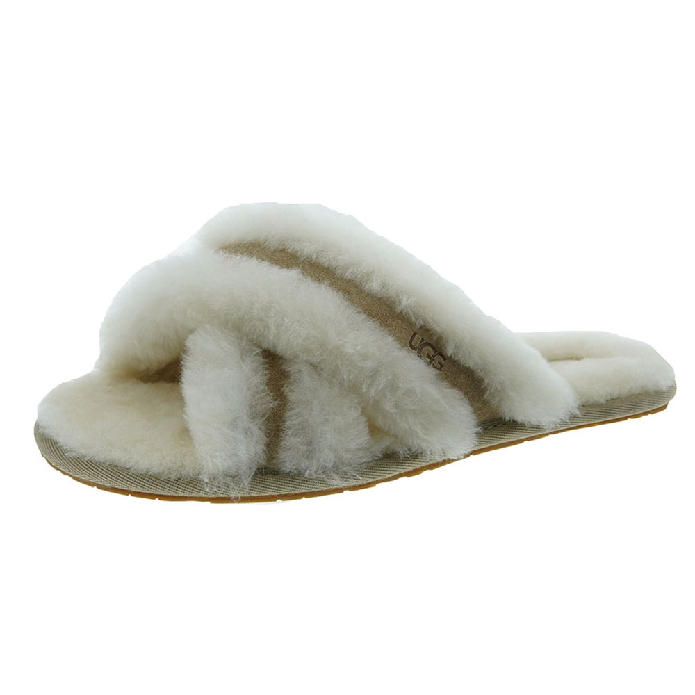 Zapatilla casa pala piel oveja y ante Ugg Scuffita foto 3