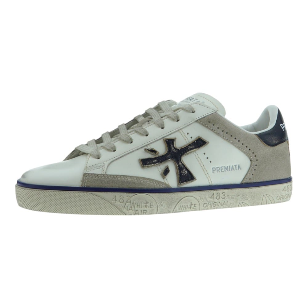 Compra online Zapatilla blancas hombre Premiata – Estilo y confort en cada paso foto 3