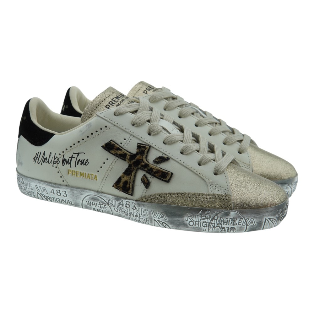 Sneakers blancas mujer Premiata Stevend