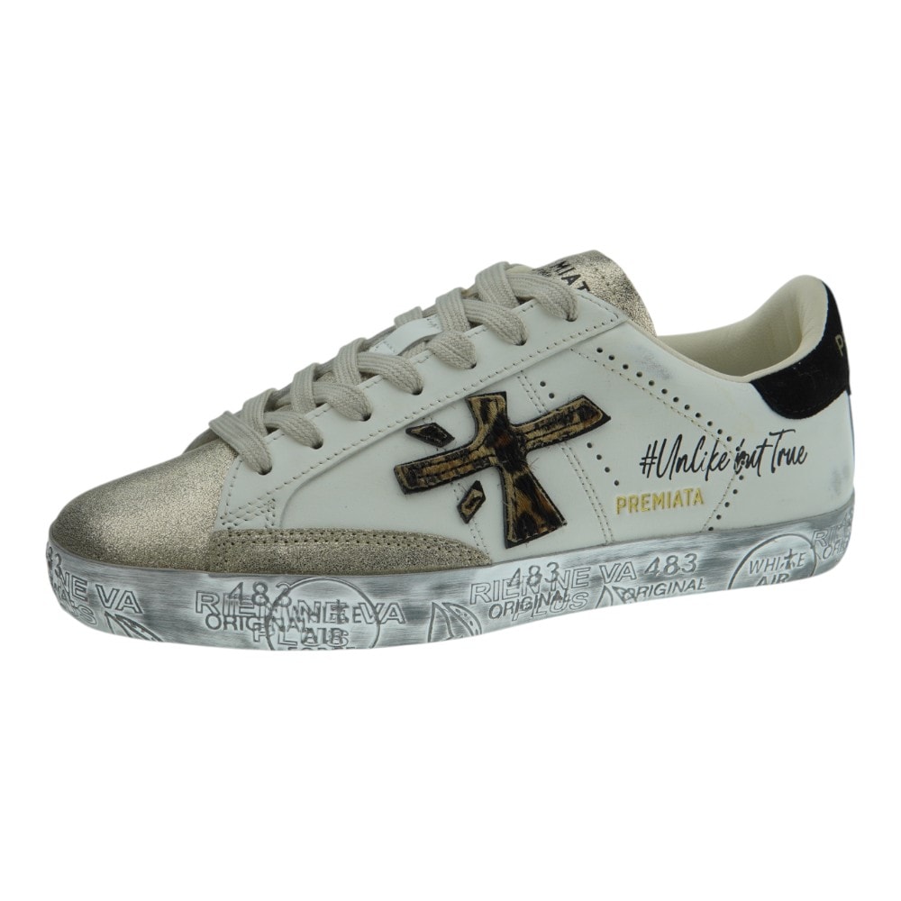 Sneakers mujer blanca vestir Premiata - Elegancia con personalidad foto 3