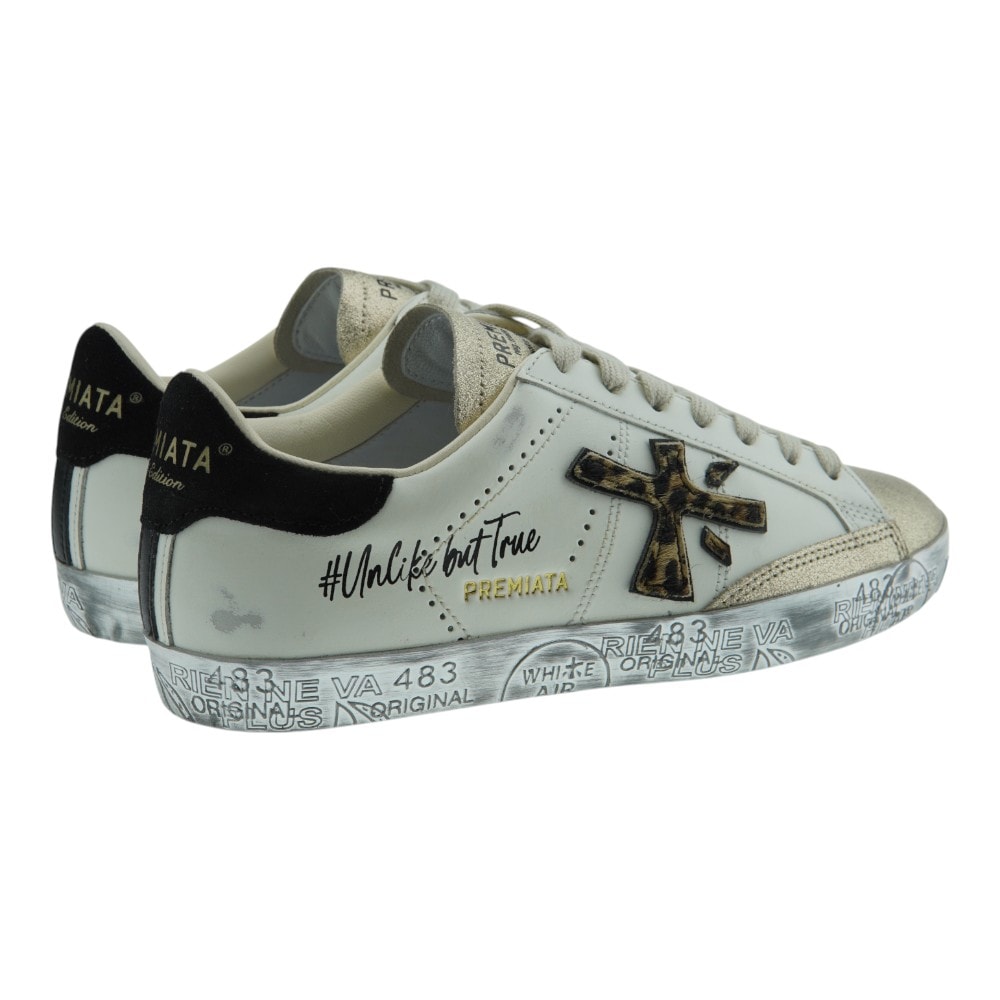 Sneakers mujer blanca vestir Premiata - Elegancia con personalidad foto 4
