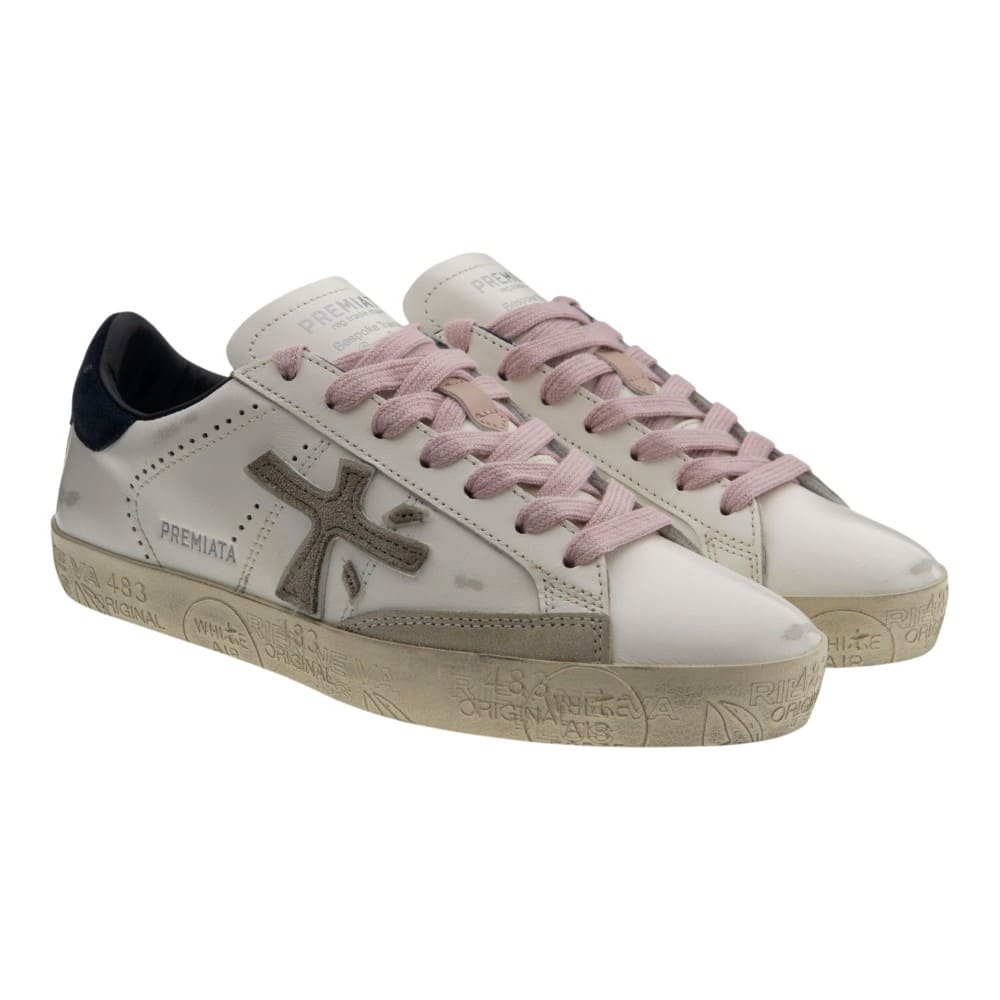 Sneakers blancas mujer casual Premiara Stevend 7602