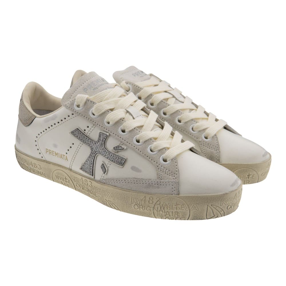 Zapatillas blancas mujer vestir Premiata Stevend 8127