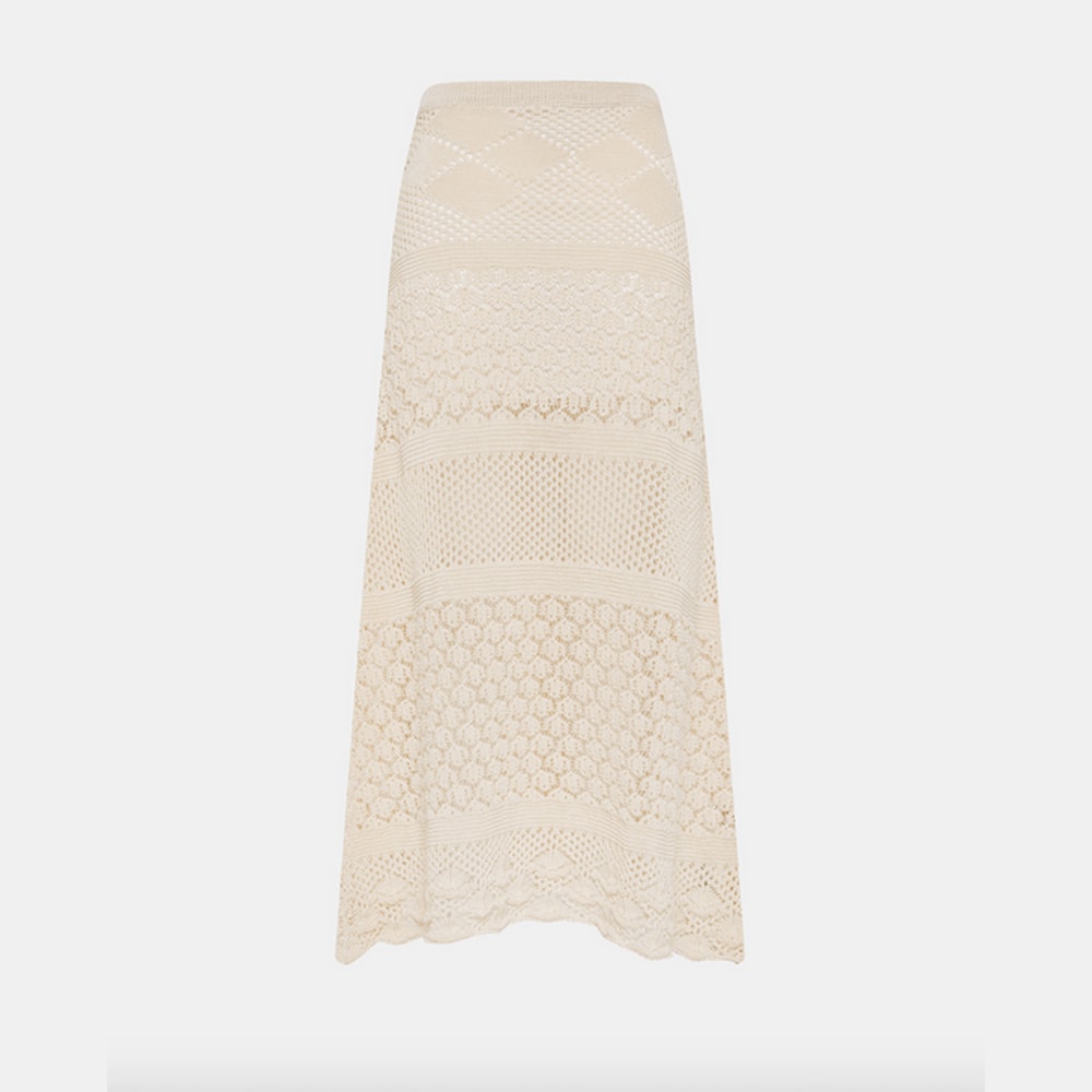 Falda larga  Encaje Momoni TAPIRE KNITWEAR