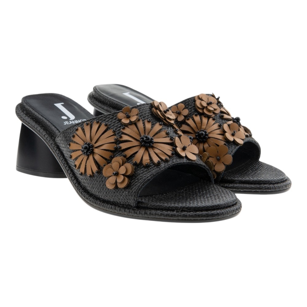 Sandalias tacón ancho mujer Jeannot TJ564