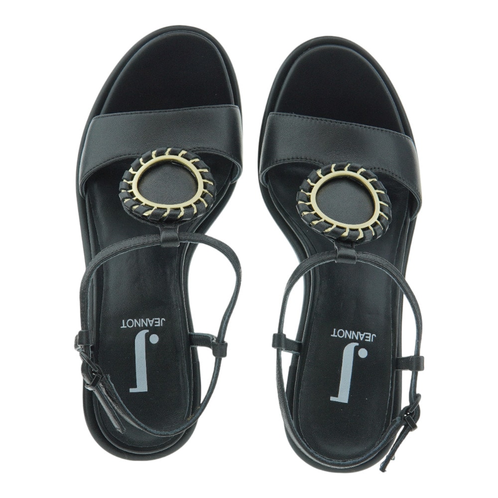 Sandalias con tacon ancho de Jeannot y con adorno | Gallery Carrilé  foto 2