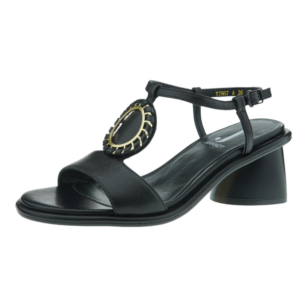 Sandalias con tacon ancho de Jeannot y con adorno | Gallery Carrilé  foto 3