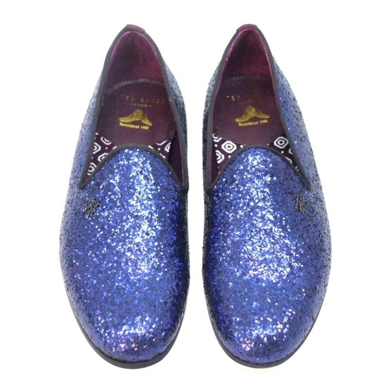 Slipper glitter hombre Ted Baker Tremp2 Azul foto 2