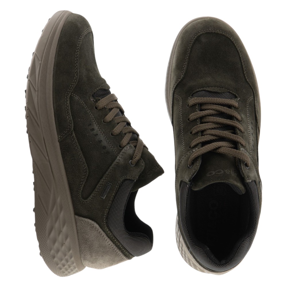 Zapatillas ante kaki Goretex hombre Igi&Co | Gallery Carrilé foto 2