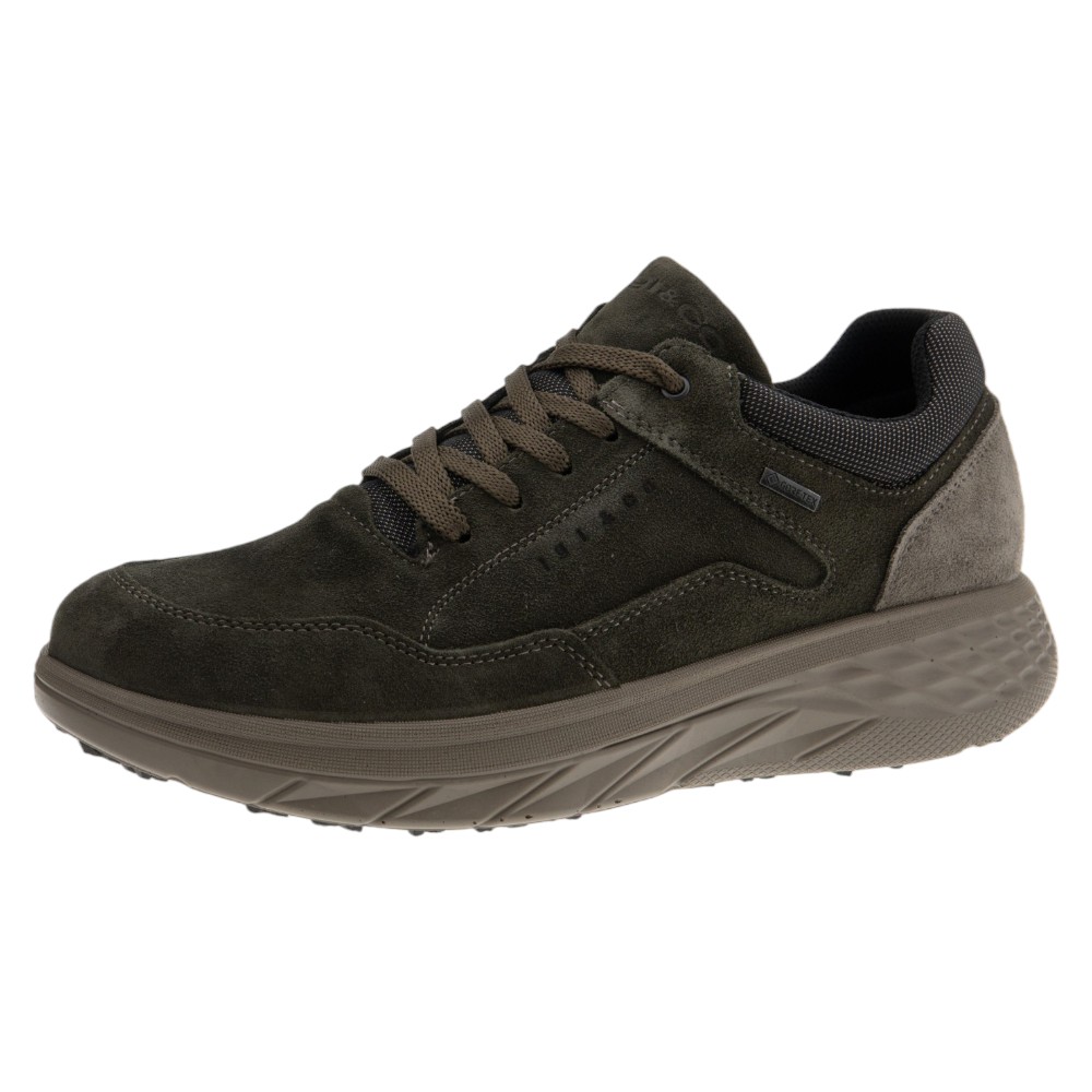 Zapatillas ante kaki Goretex hombre Igi&Co | Gallery Carrilé foto 3