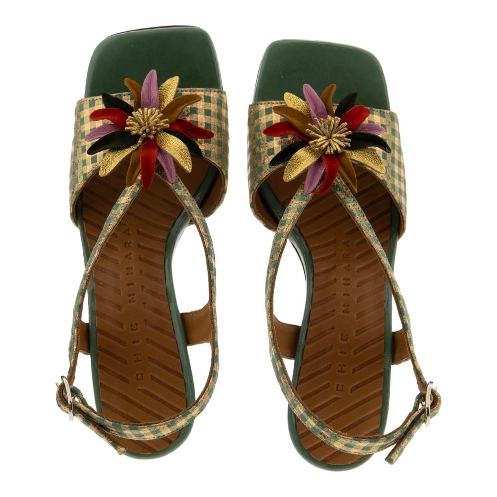 Sandalias agua marina tacón Chie Mihara | Diseño exclusivo foto 2