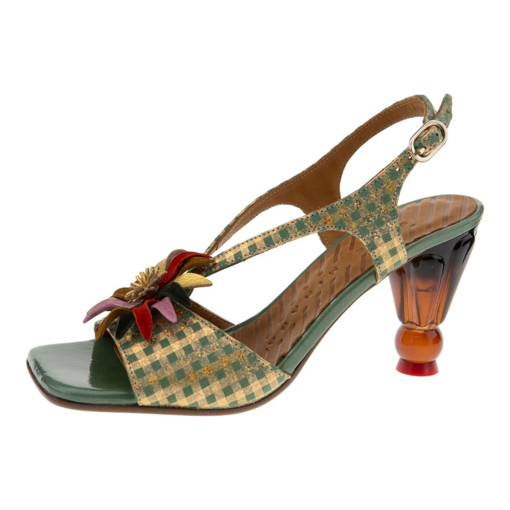 Sandalias agua marina tacón Chie Mihara | Diseño exclusivo foto 3