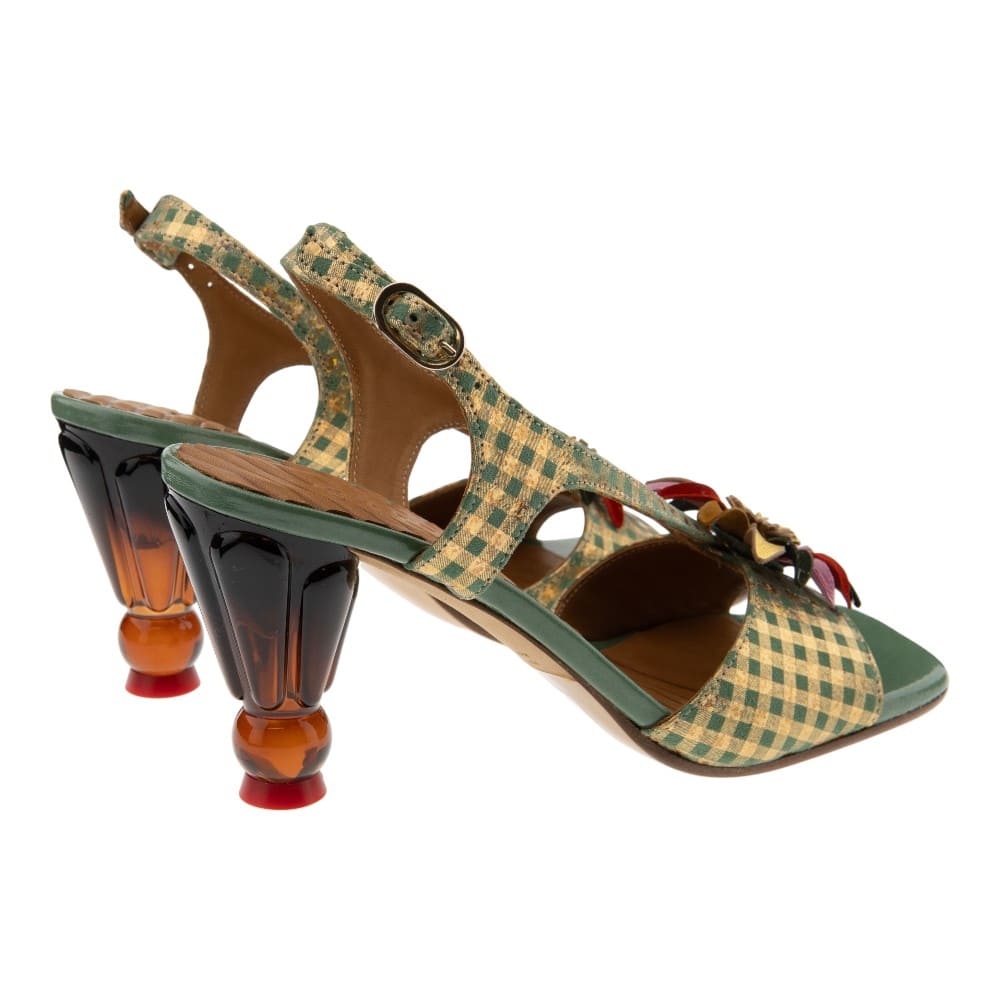 Sandalias agua marina tacón Chie Mihara | Diseño exclusivo foto 4