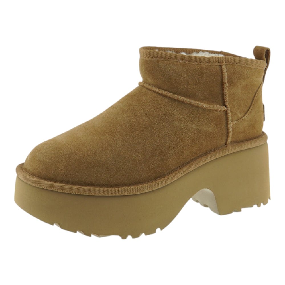 Botas Mujer UGG Classic Platform Ankle Marrón - Altura y Confort foto 3