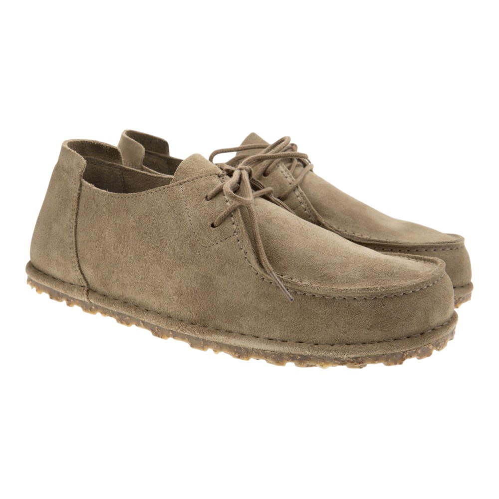 Blucher cordón ante taupe caballero Birkenstock Utti Lace