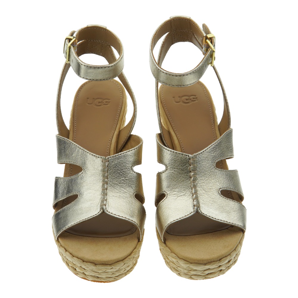 Alpargatas metalizadas atadas tobillo Ugg W Careena foto 2