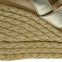 Alpargatas metalizadas atadas tobillo Ugg W Careena foto 6