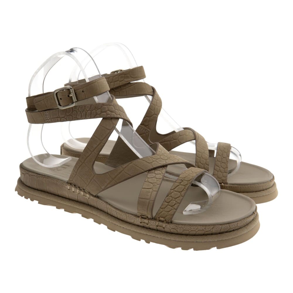 Sandalias planas romanas arena Ugg Goldengaze Embossed