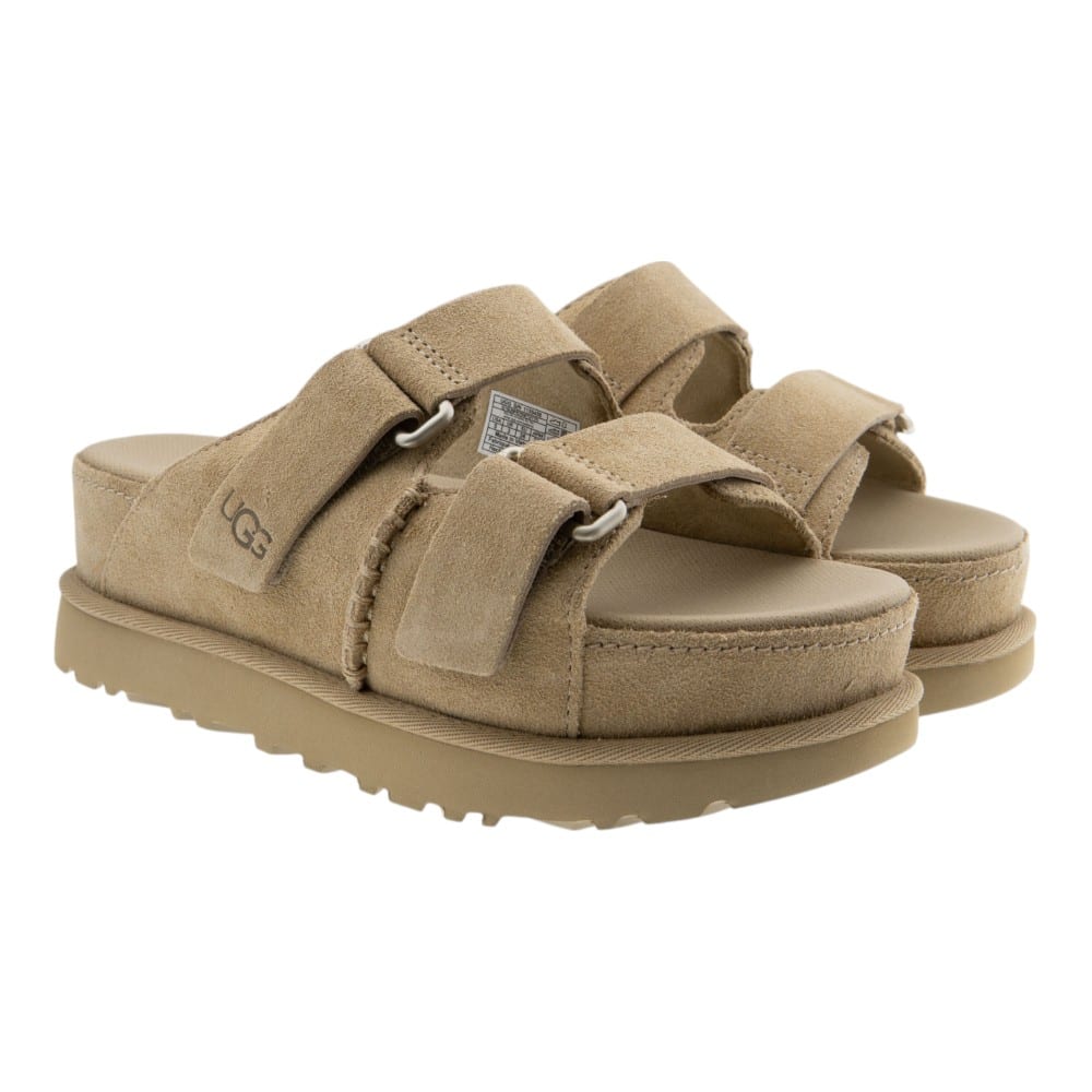 Sandalias plataforma mujer beig Ugg W GOLDENSTAR HI