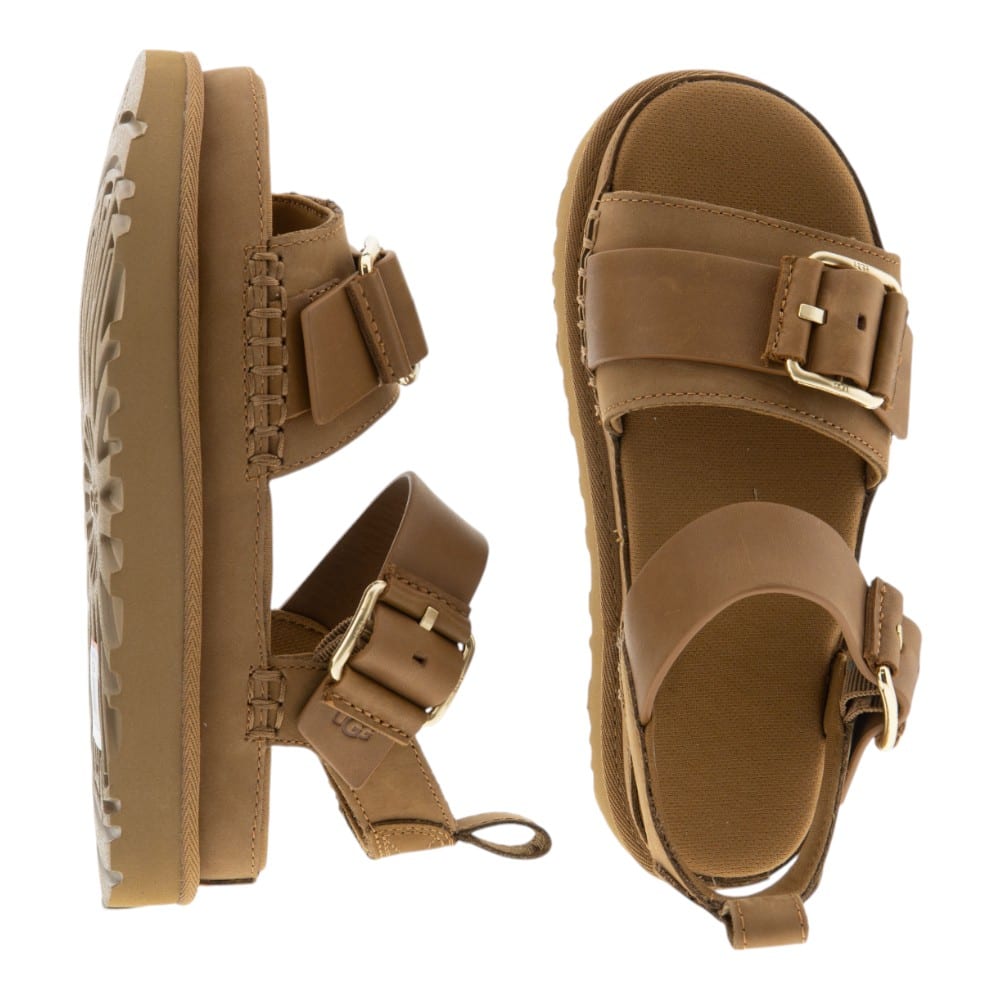 Sandalias mujer plataforma Ugg negras – Estilo y comodidad elevada foto 2