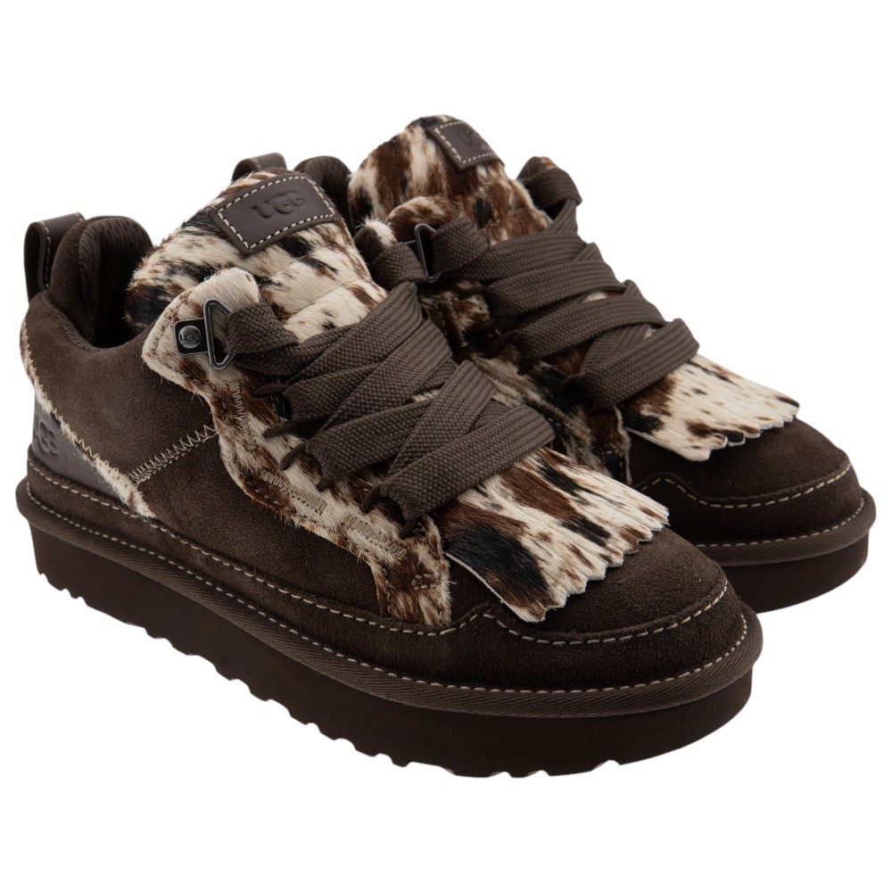 Sneakers vaca piel cordero mujer Ugg W Lowmel Wester