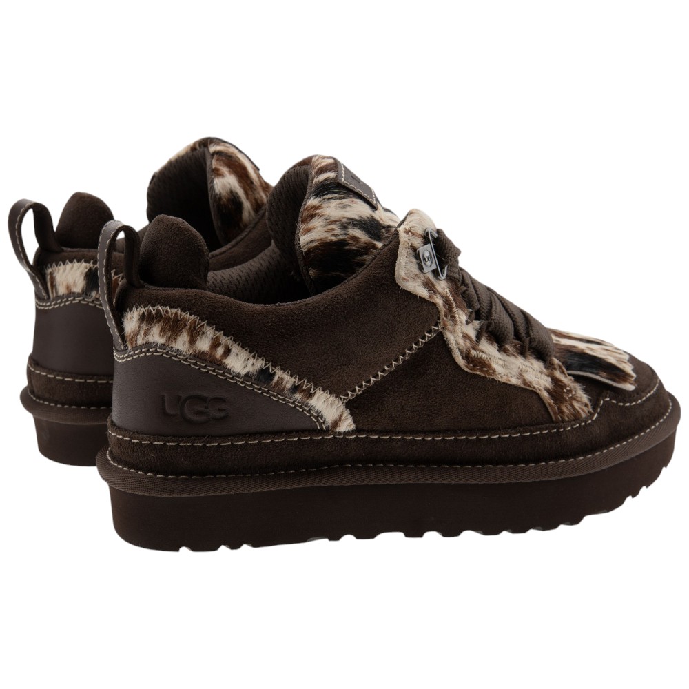 Zapatillas Ugg mujer piel estampado vaca | Carrilé foto 4