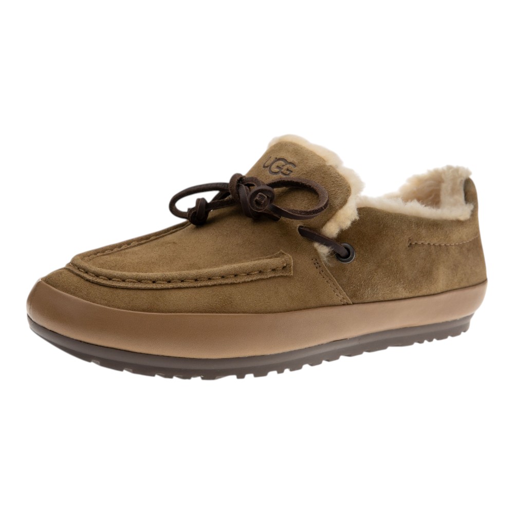 Mocasines mujer UGG lazo piel oveja foto 3