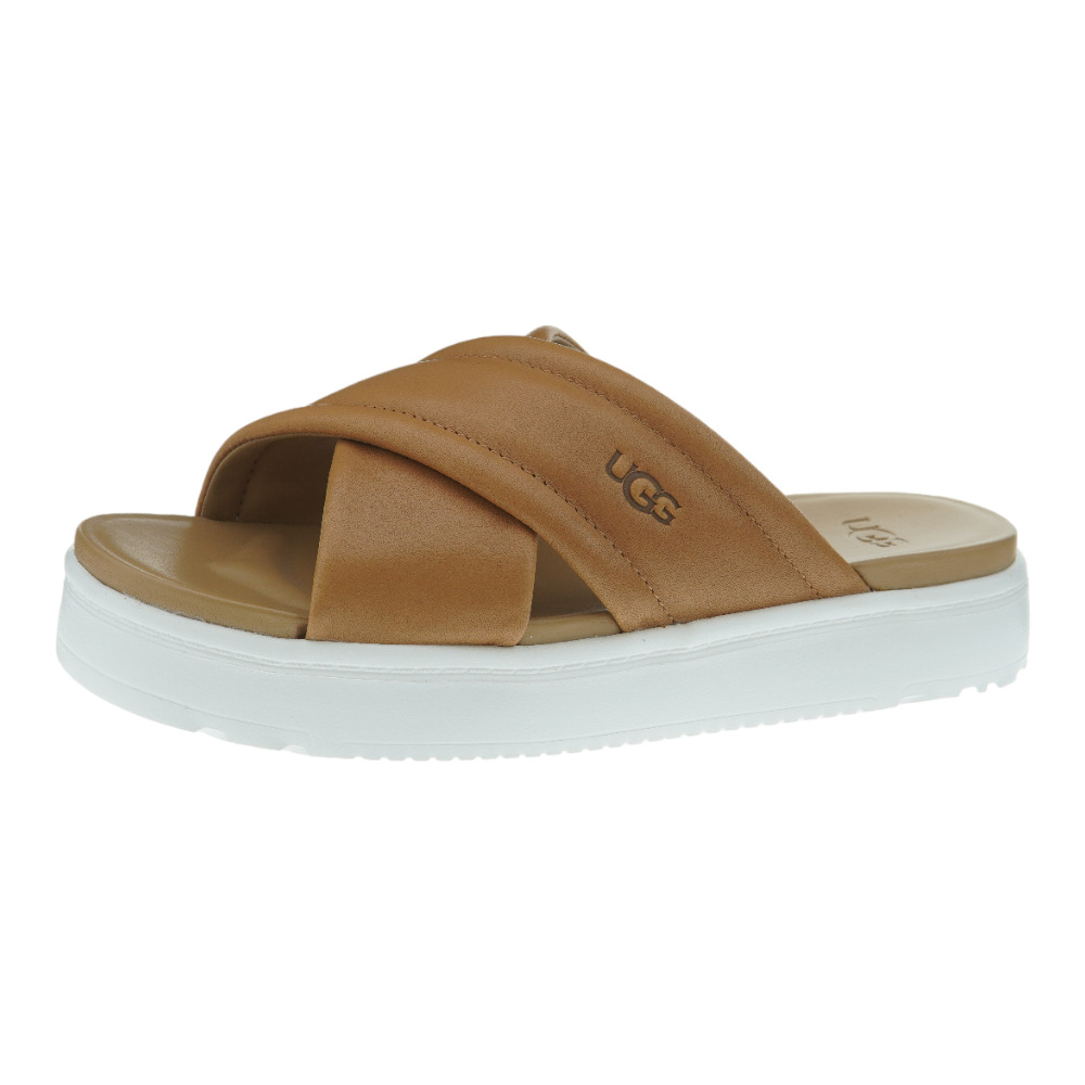 Sandalia plataforma pala cruzada cuero mujer Ugg W Zayne foto 3
