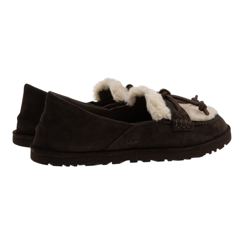 Mocasines mujer UGG ante y piel oveja foto 4
