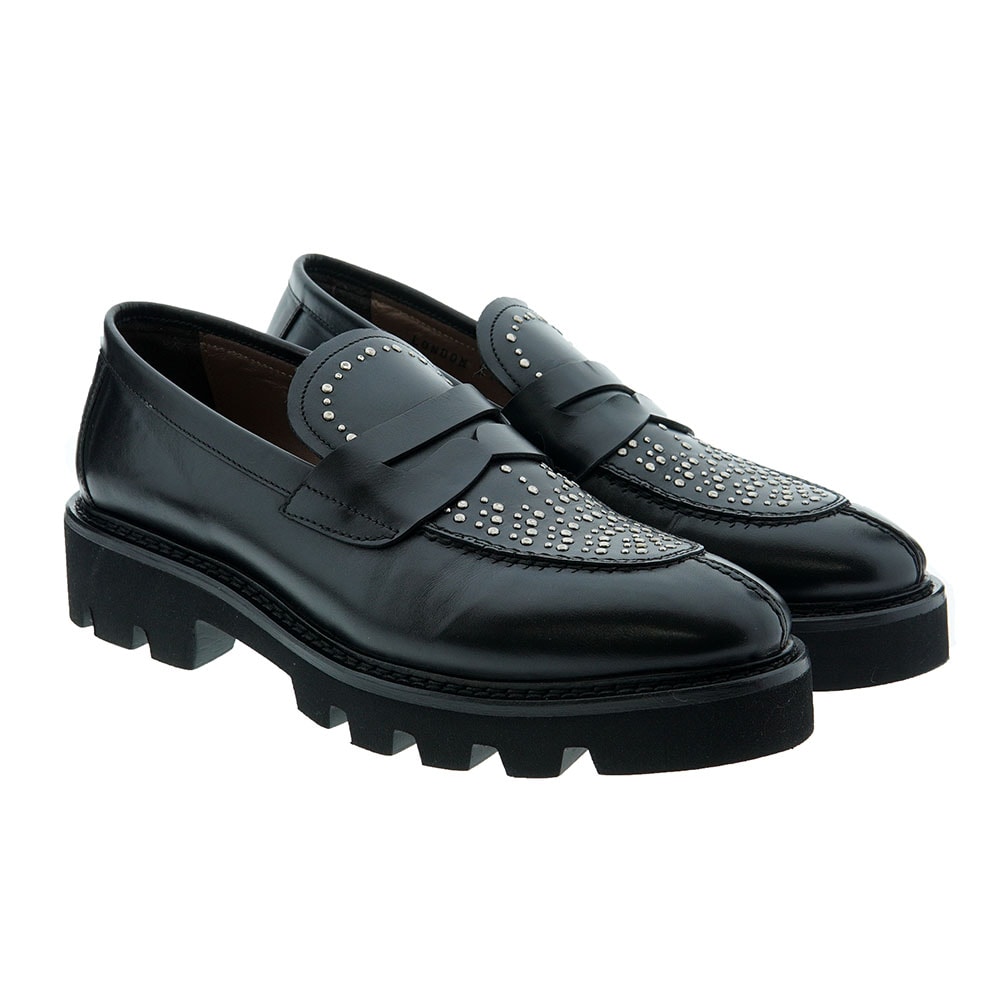 Mocasines mujer suela track tachuelas Calce X1077