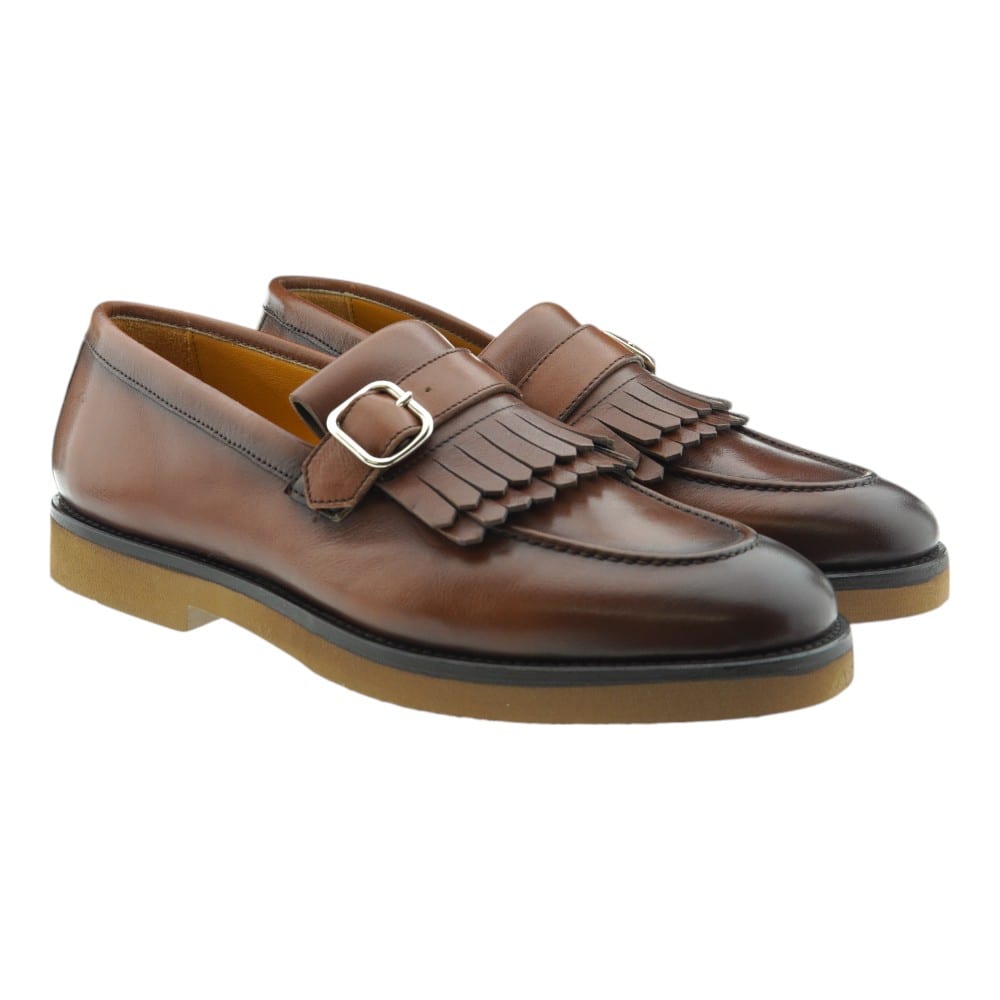 Mocasines Hombre Marrón Calce X1232