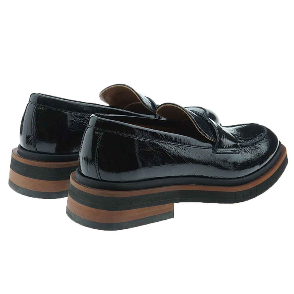 Mocasines mujer antifaz charol Calce X1450 foto 4