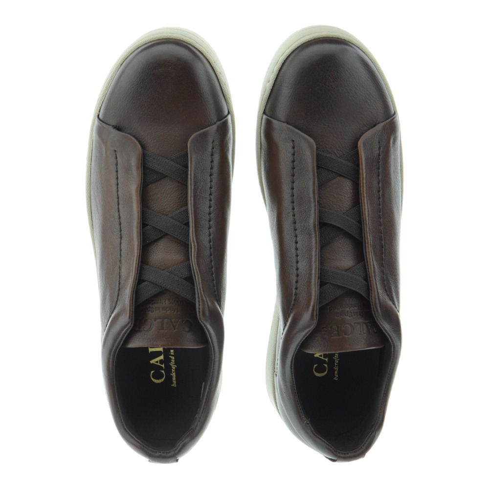 Zapato piel deportivo caballero elásticos Calce X1537 foto 2