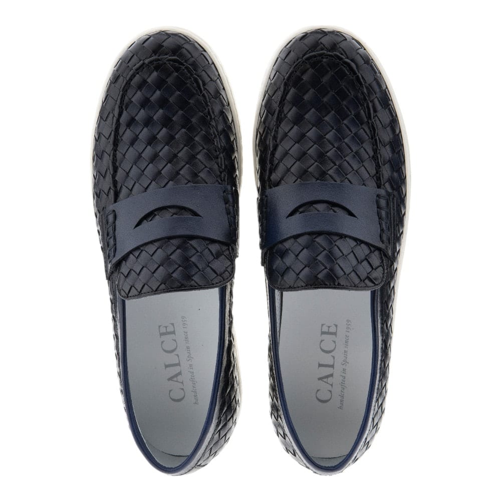 Mocasines trenzados estilo casual hombre Calce X1578 foto 2