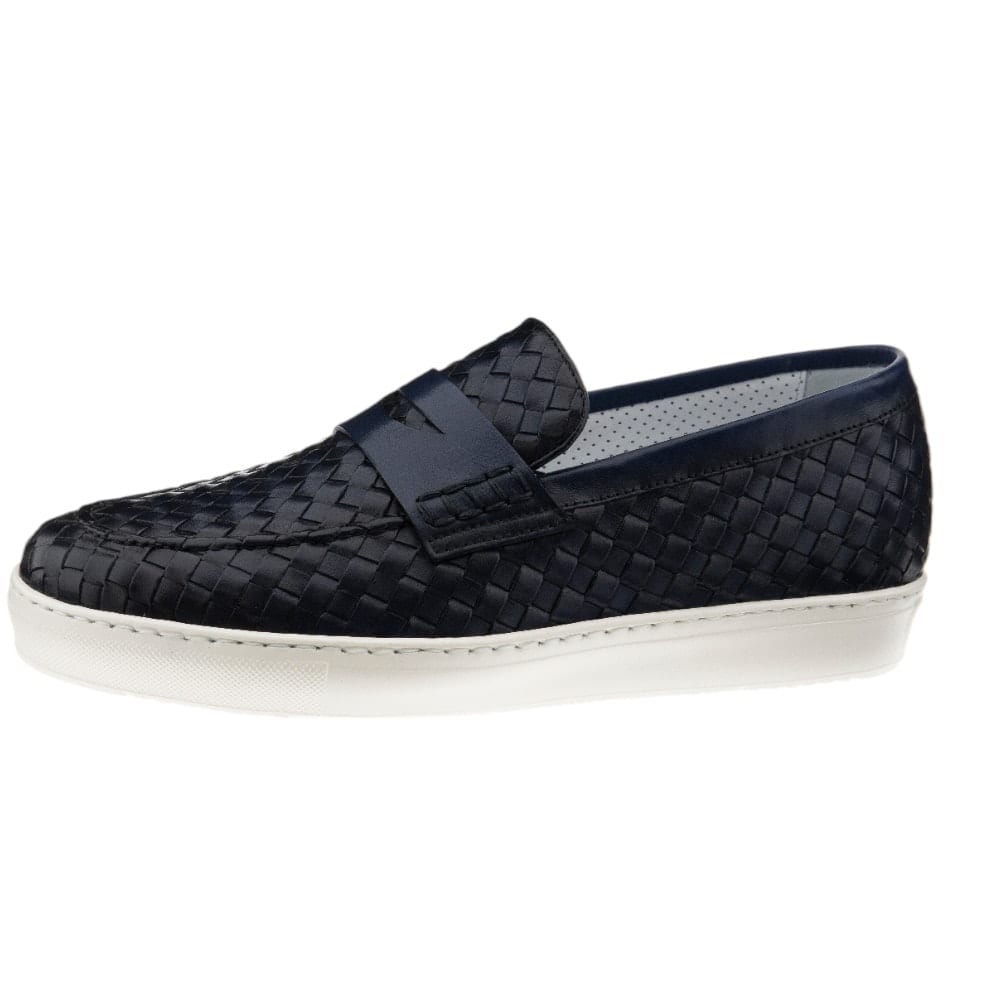 Mocasines trenzados estilo casual hombre Calce X1578 foto 3