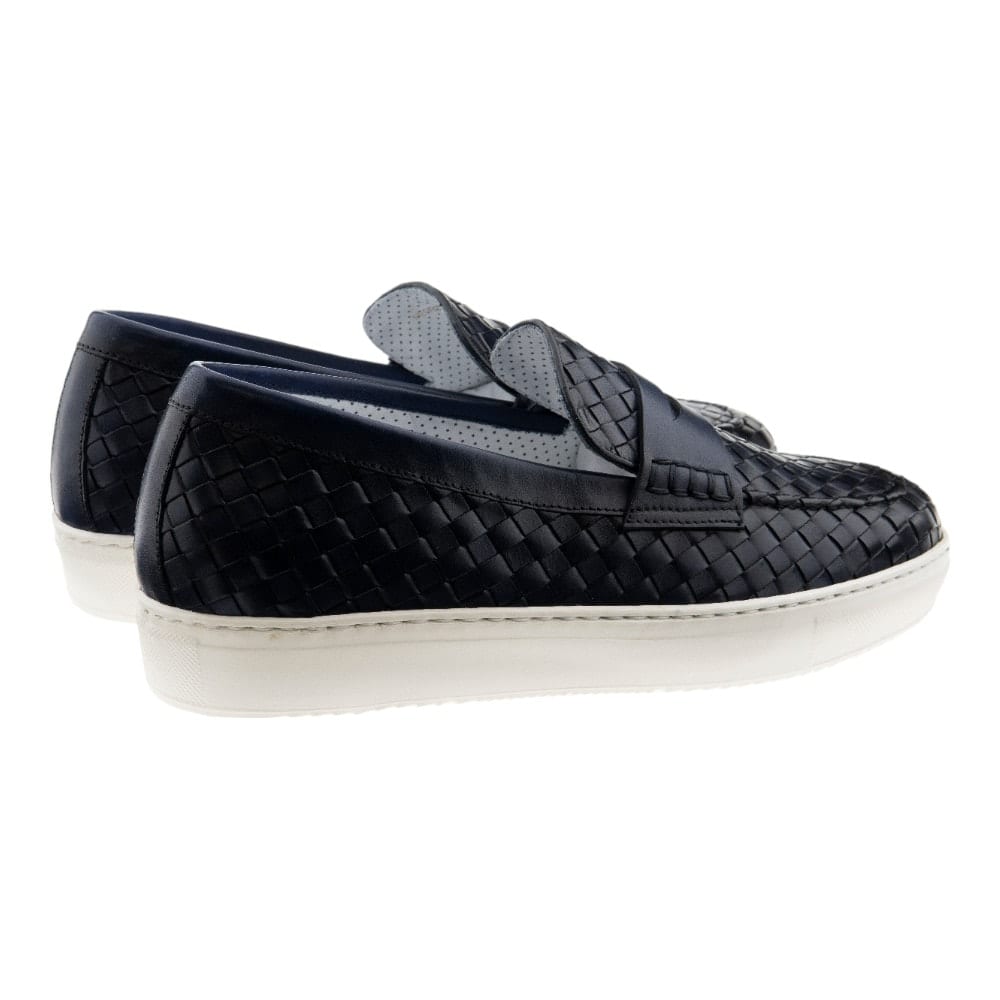 Mocasines trenzados estilo casual hombre Calce X1578 foto 4